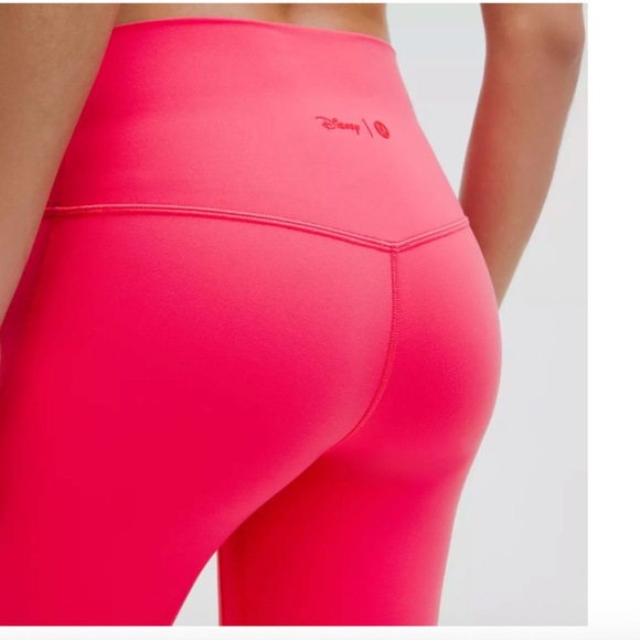 💗 Lululemon Minnie Mouse Icon Align High-Rise Pant • Pink • Size 6 - Picture 2 of 8